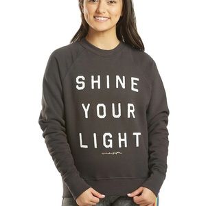 SPIRITUAL GANGSTER SHINE YOUR LIGHT SWEATSHIRT
